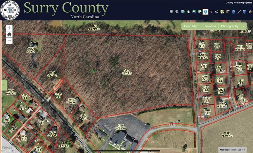 State Road, Surry County, NC Undeveloped Land for sale Property ID
