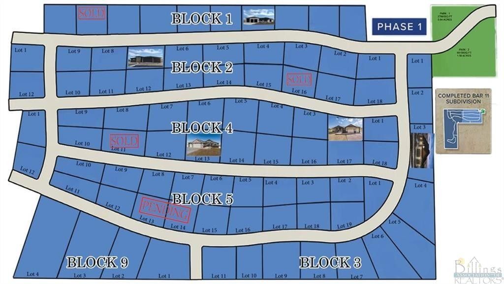 Billings, Yellowstone County, MT Undeveloped Land, Homesites for sale