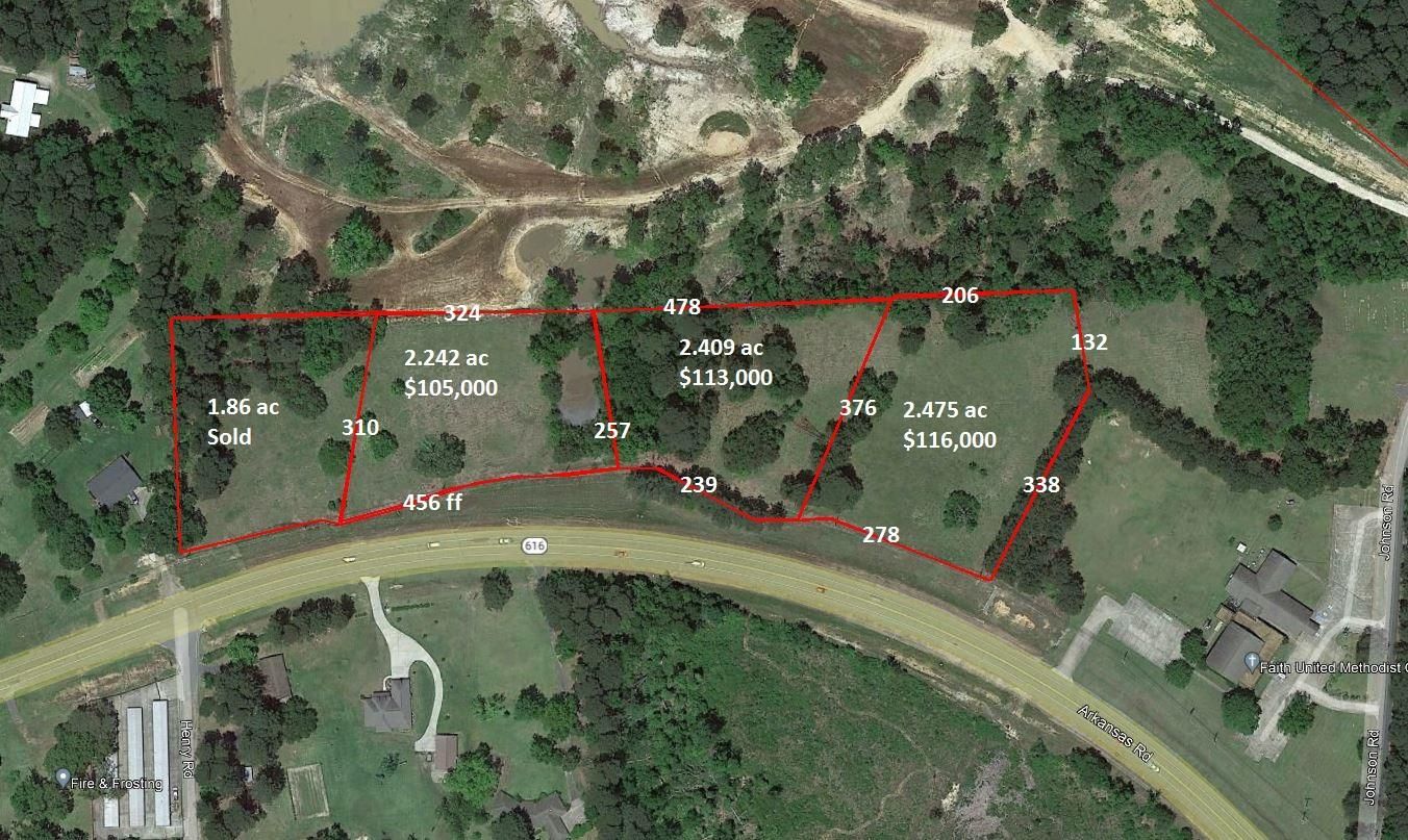 West Monroe, Ouachita Parish, LA Recreational Property, Homesites for