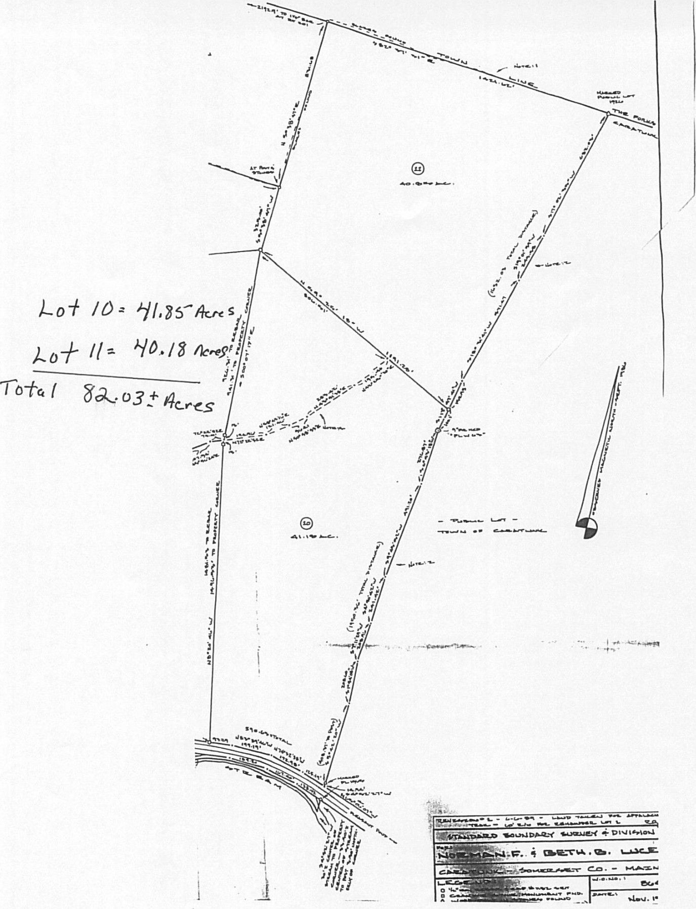 Caratunk, Somerset County, ME Undeveloped Land, Lakefront Property