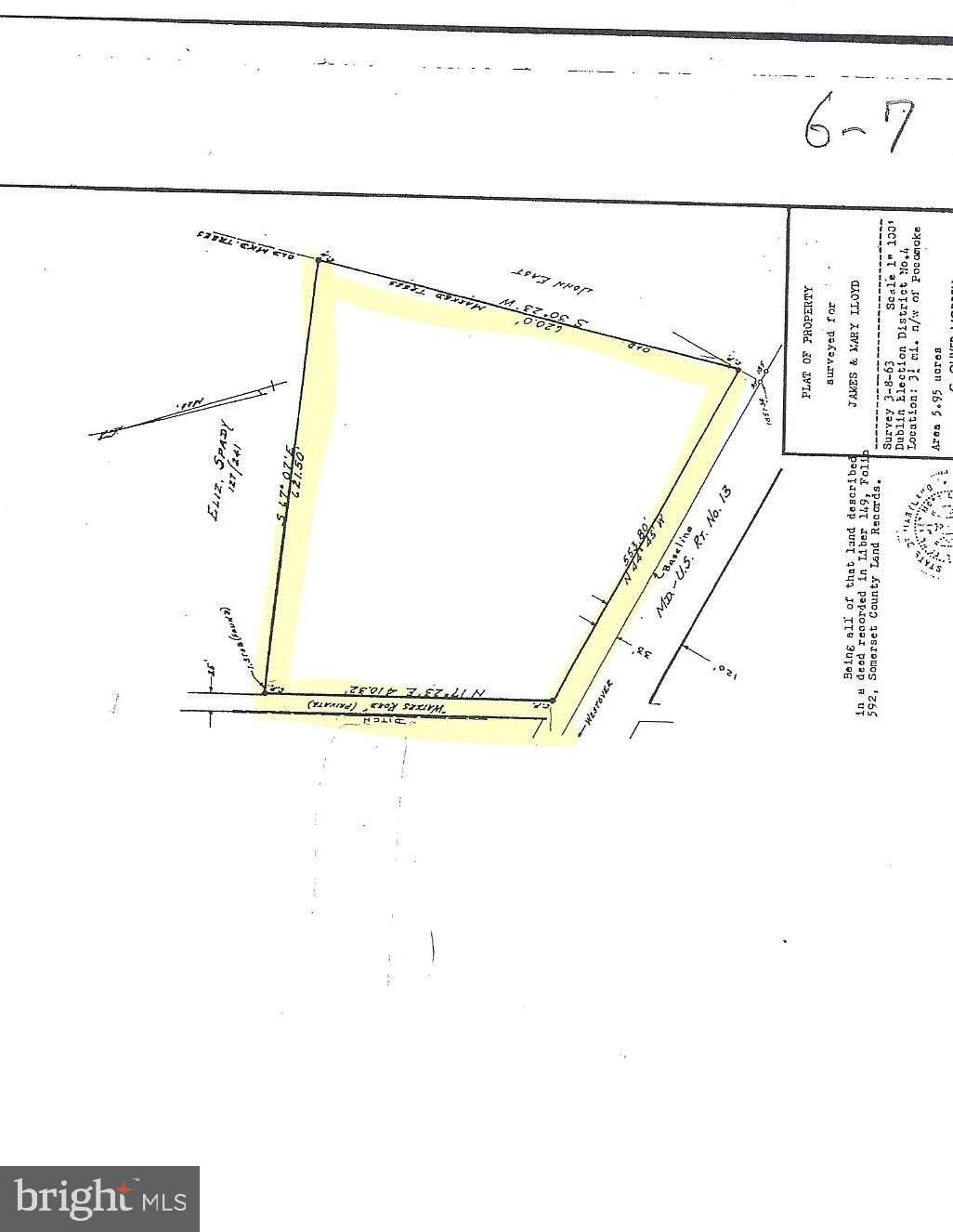 Westover, Somerset County, MD Undeveloped Land for sale Property ID