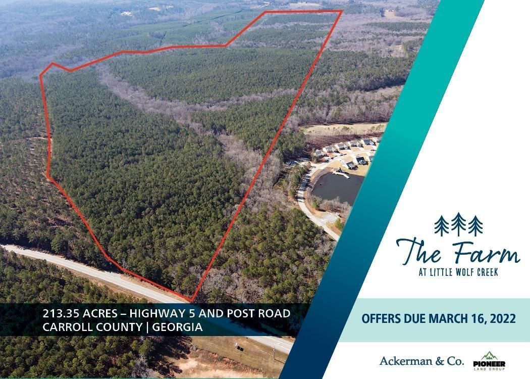 Whitesburg, Carroll County, GA Recreational Property, Timberland