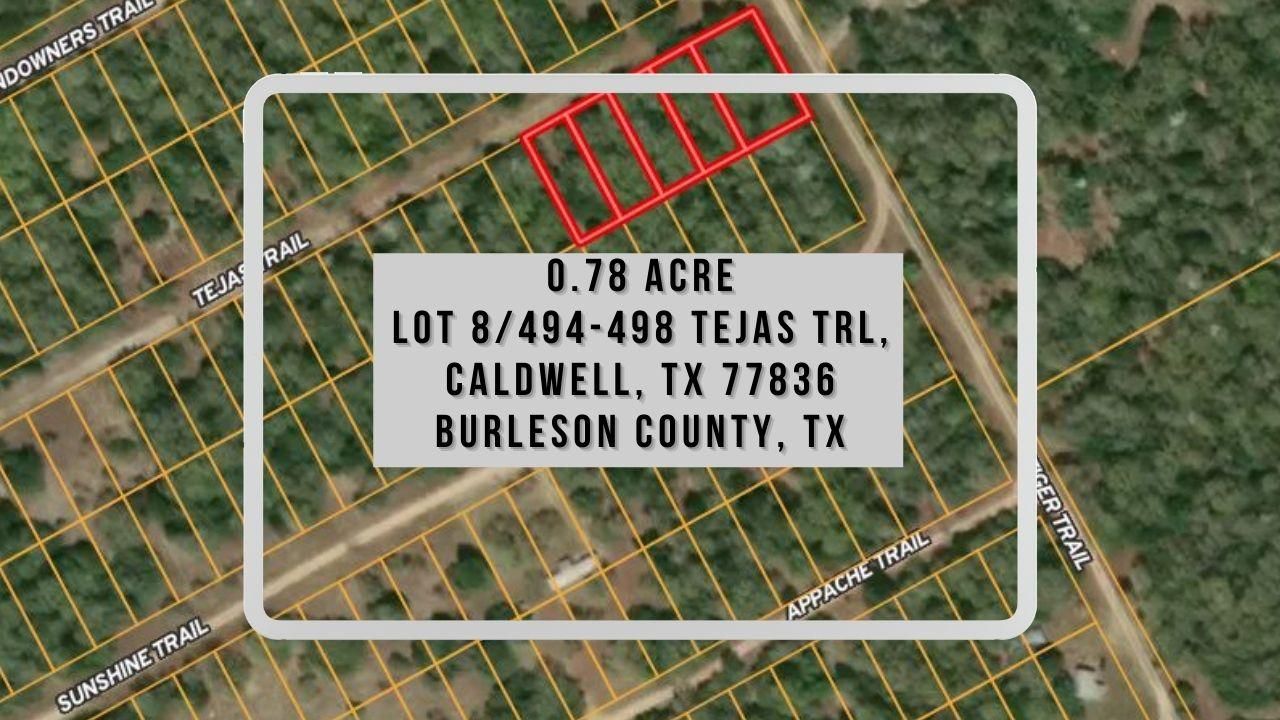 Caldwell, Burleson County, TX Recreational Property, Undeveloped Land