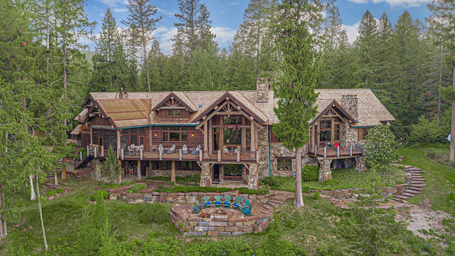 Bigfork, Lake County, MT Lakefront Property, Waterfront Property, House