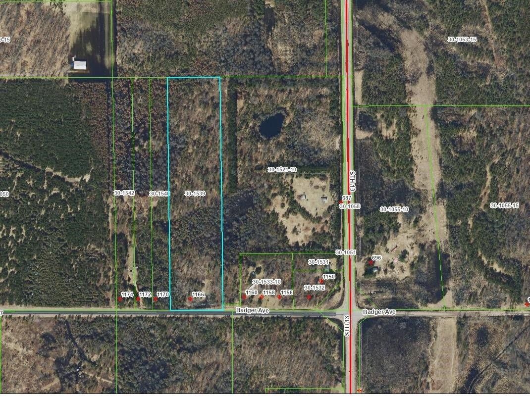 Nekoosa, Adams County, WI Undeveloped Land for sale Property ID