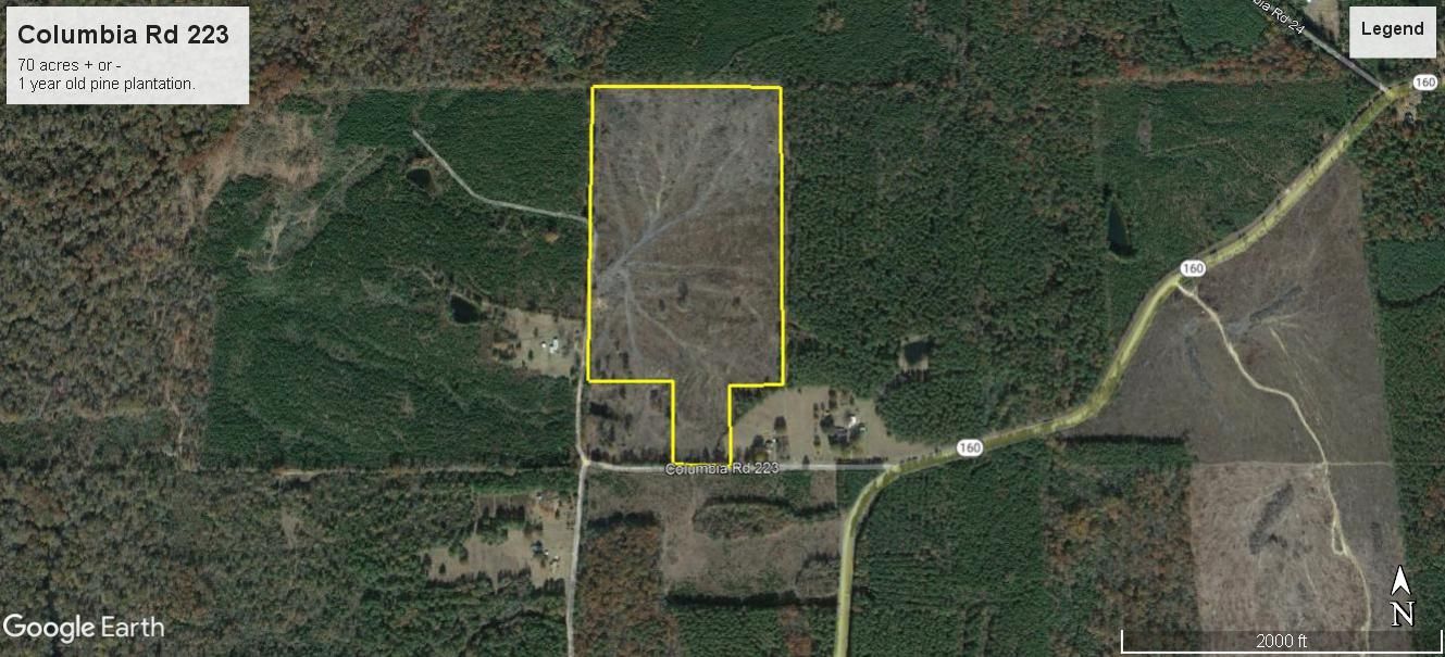 Magnolia, Columbia County, AR Undeveloped Land for sale Property ID