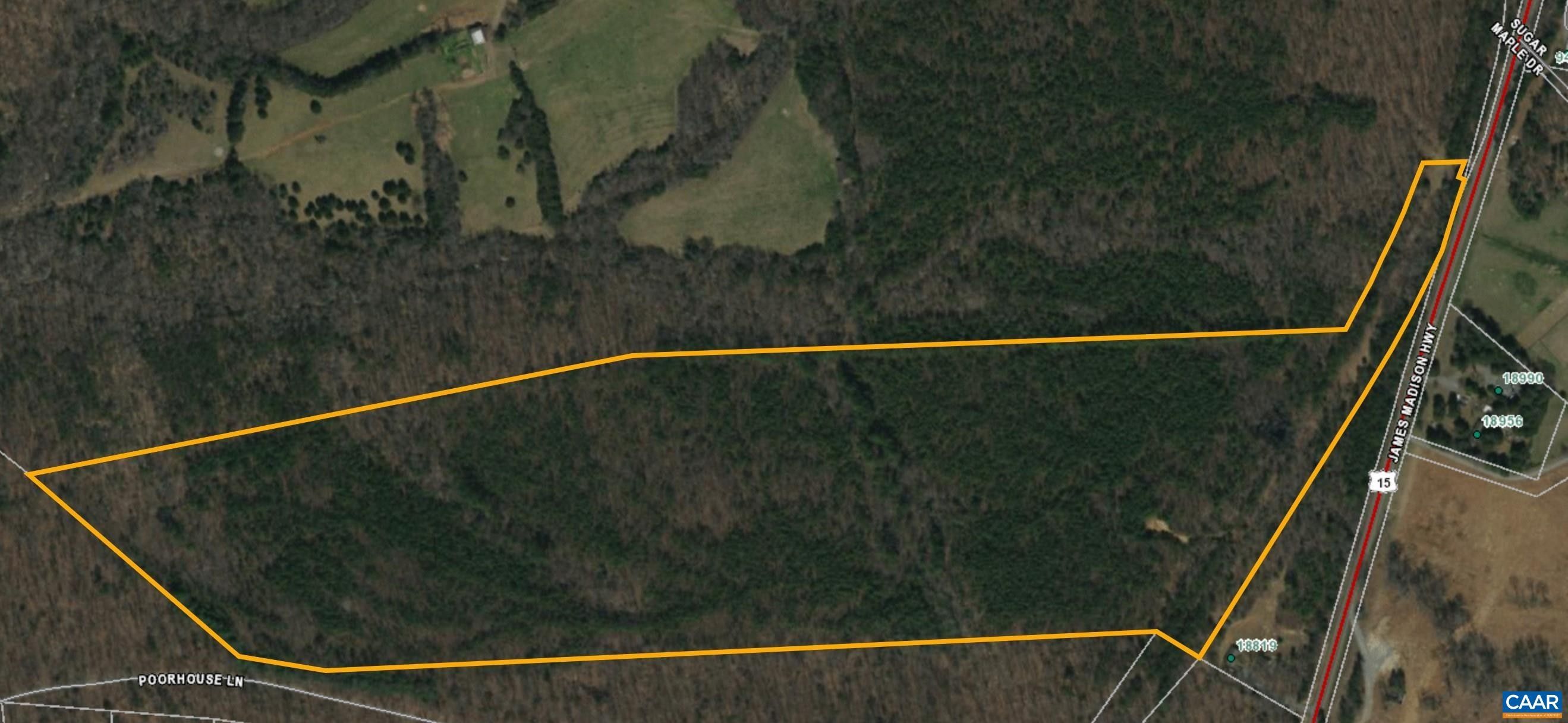 Troy, Fluvanna County, VA Undeveloped Land for sale Property ID