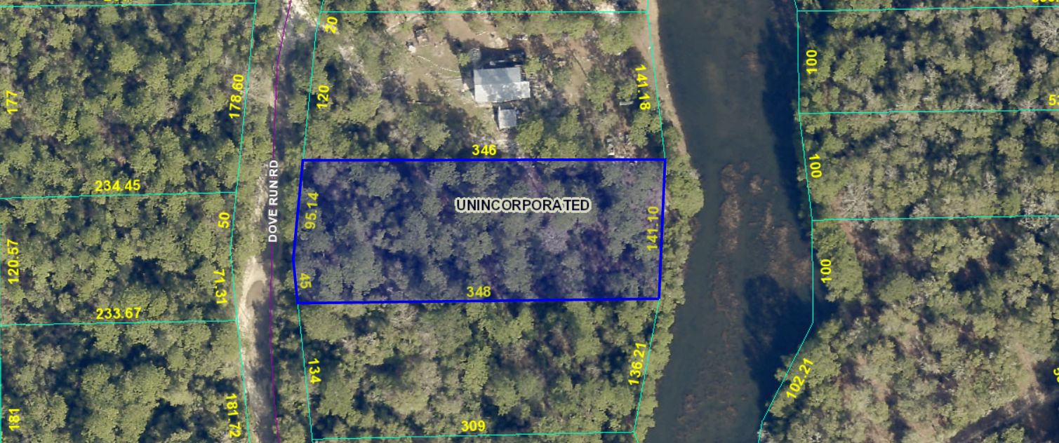 Holt, Okaloosa County, FL Recreational Property, Undeveloped Land, Riverfront Property