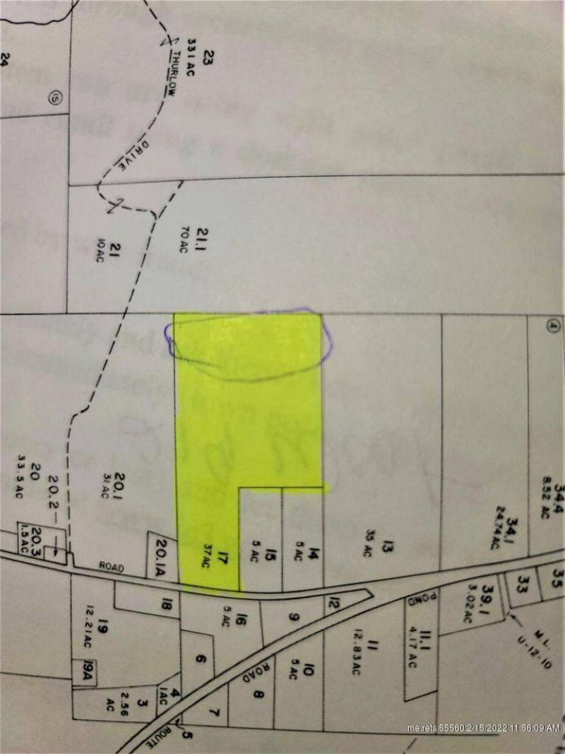 Hartford, Oxford County, ME Undeveloped Land for sale Property ID