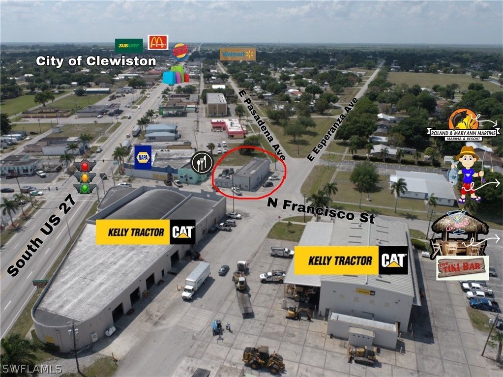 Clewiston, Hendry County, FL Commercial Property, Lakefront Property