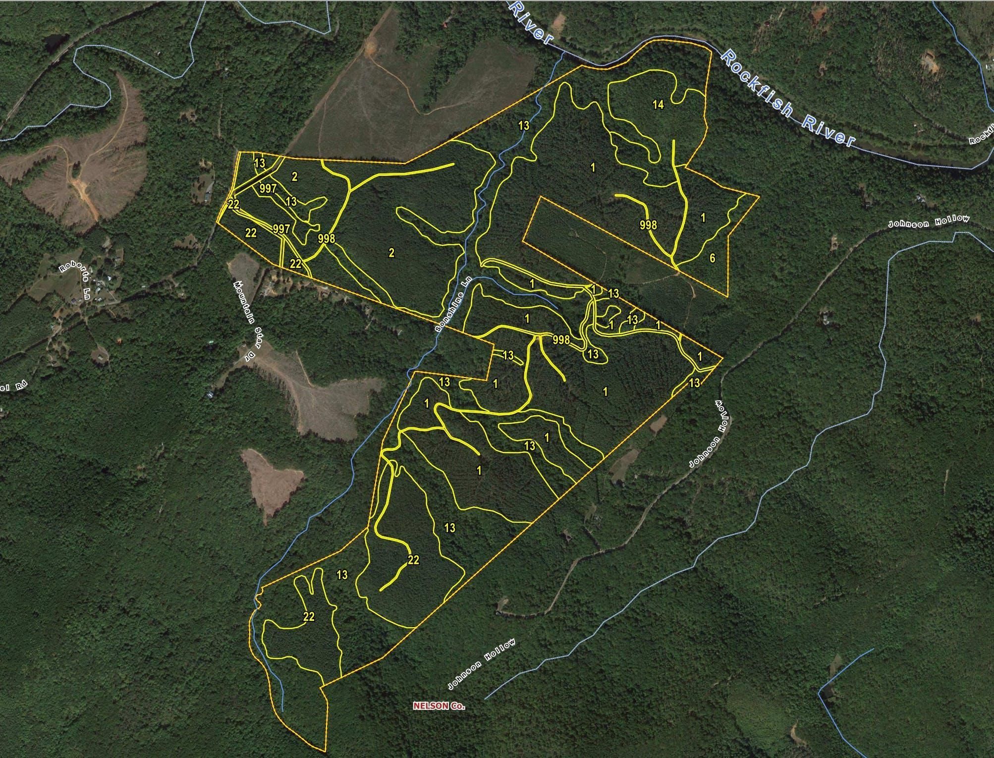 Shipman, Nelson County, VA Recreational Property, Timberland Property