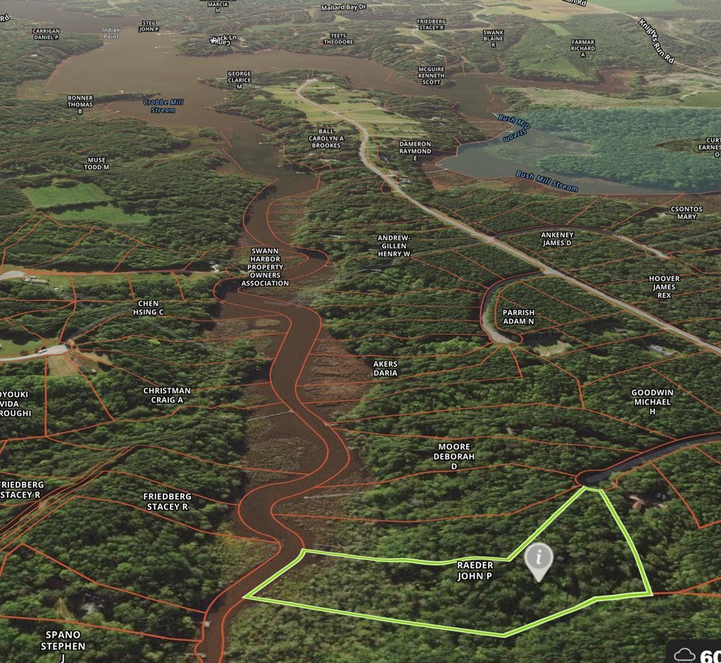 Heathsville, Northumberland County, VA Undeveloped Land, Lakefront