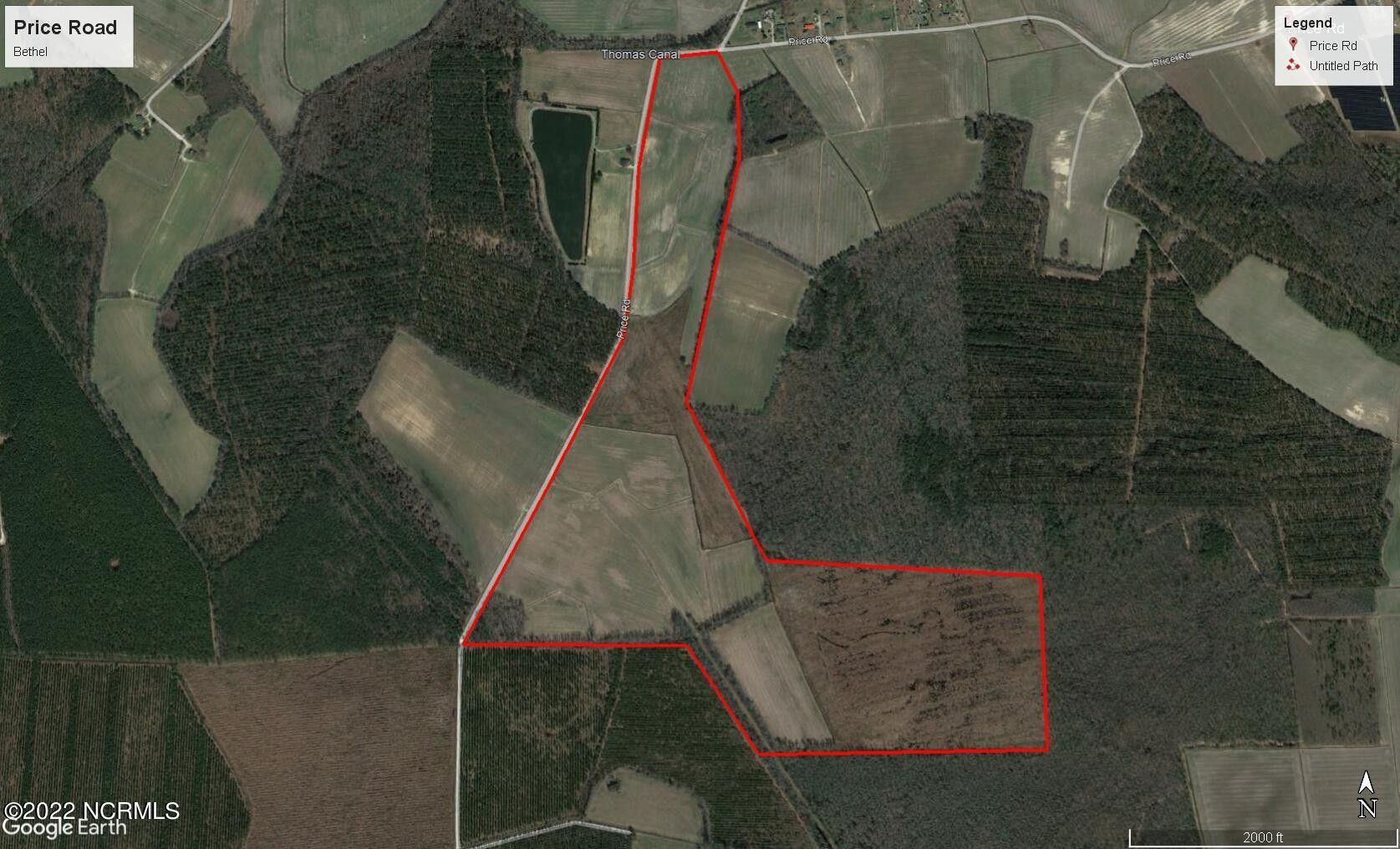 Bethel, Pitt County, NC Undeveloped Land for sale Property ID