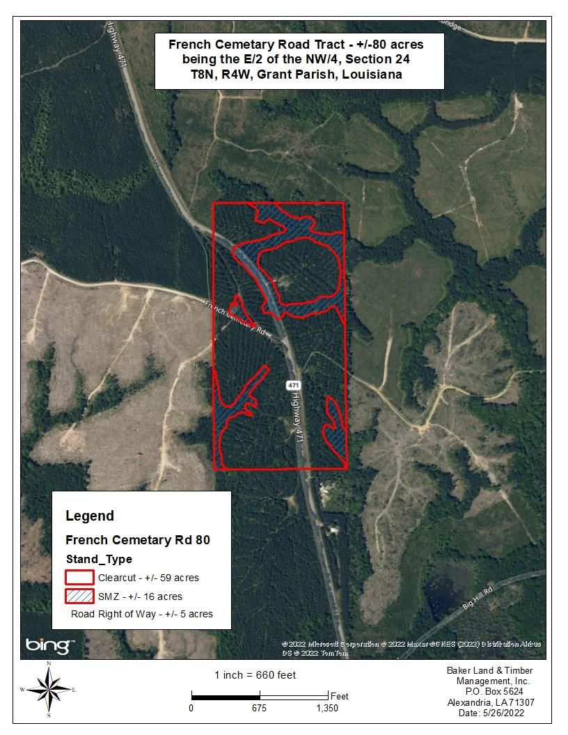 Montgomery, Grant Parish, LA Recreational Property, Timberland Property