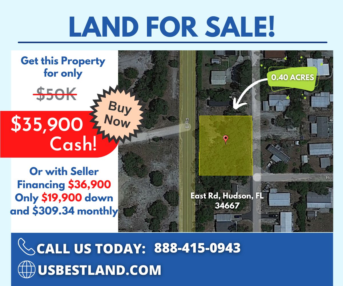 Hudson, Pasco County, FL Farms and Ranches, Undeveloped Land, Homesites