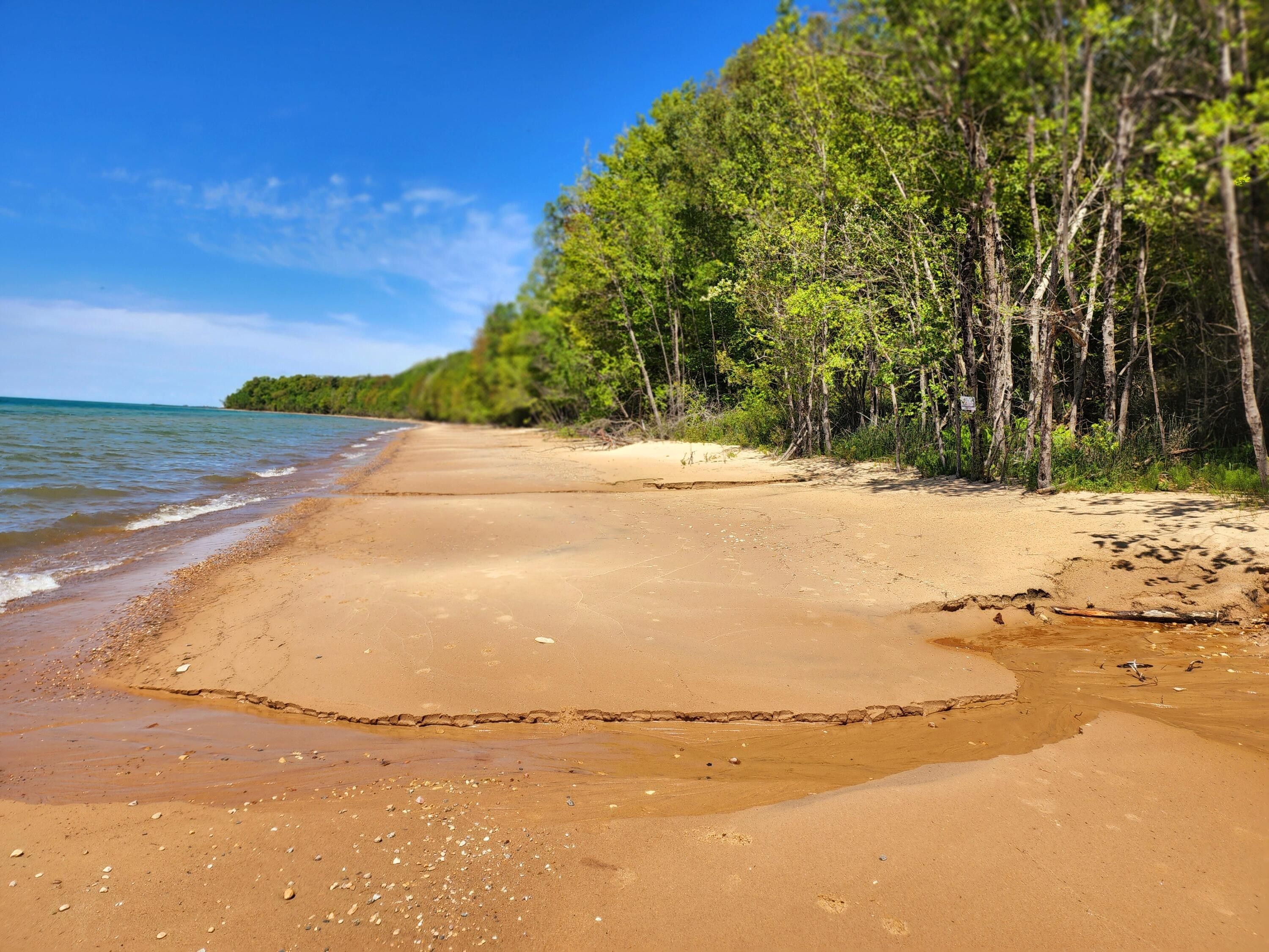 Moran, Mackinac County, MI Undeveloped Land, Lakefront Property