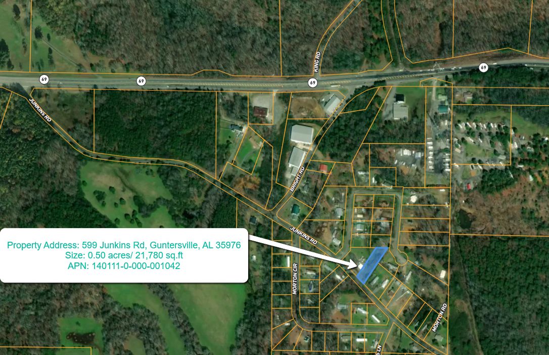 Guntersville, Marshall County, AL Recreational Property, Undeveloped