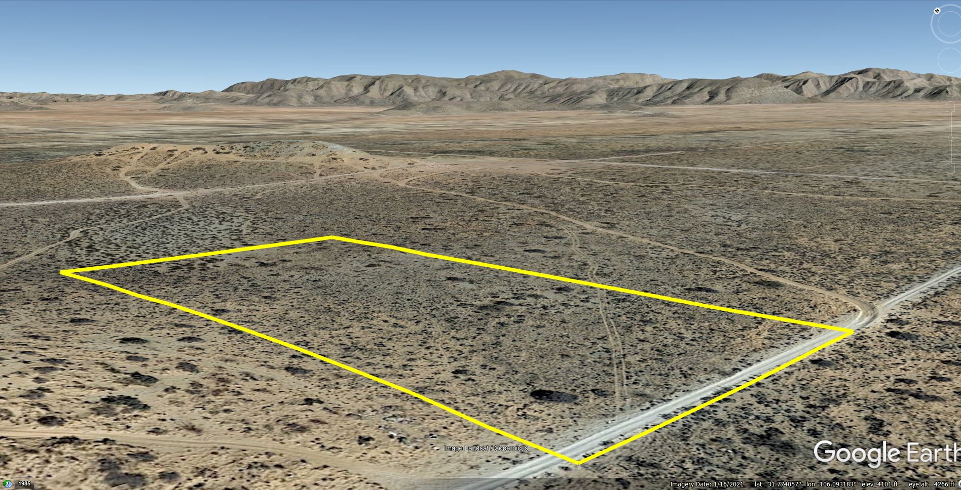 El Paso, El Paso County, TX Recreational Property, Undeveloped Land