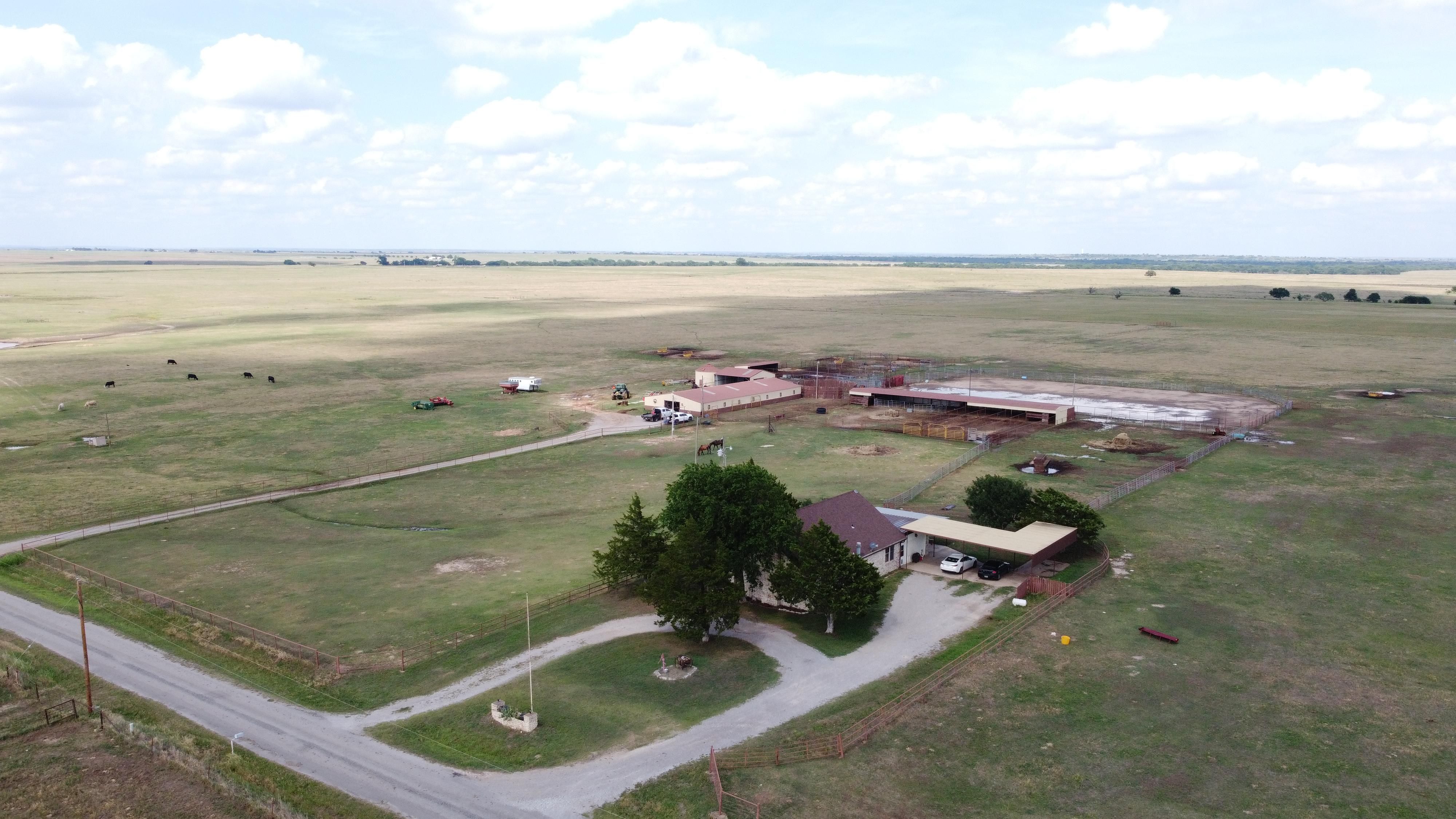Waurika, Jefferson County, OK Farms and Ranches, Horse Property, House