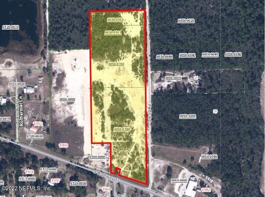 Crescent City, Putnam County, FL Undeveloped Land for sale Property ID