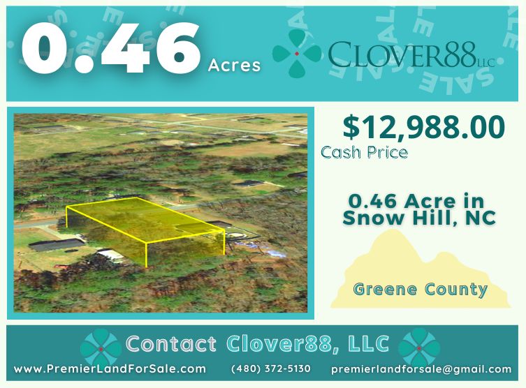 Snow Hill, Greene County, NC Recreational Property, Undeveloped Land