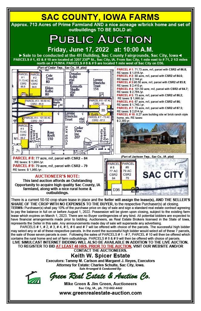 721 acres in Sac City, IA, 50583 LandWatch