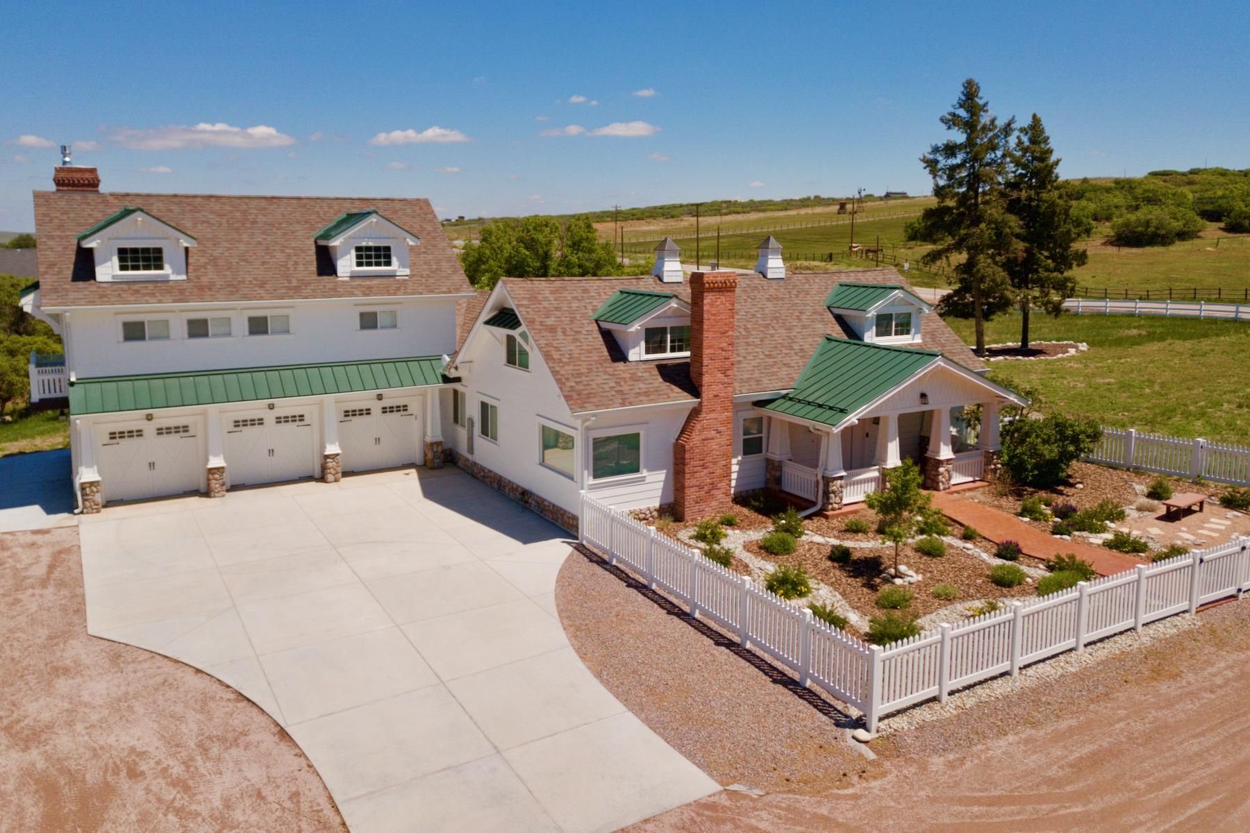 Sedalia, Douglas County, CO Farms and Ranches, Horse Property, House
