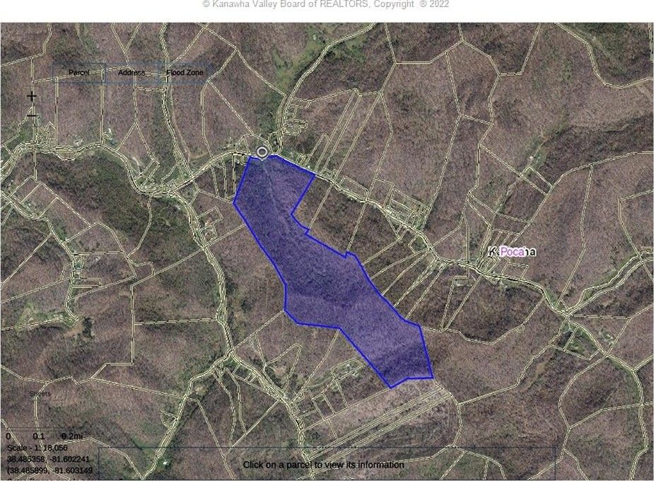 Sissonville, Kanawha County, WV Undeveloped Land, Lakefront Property, Waterfront Property for