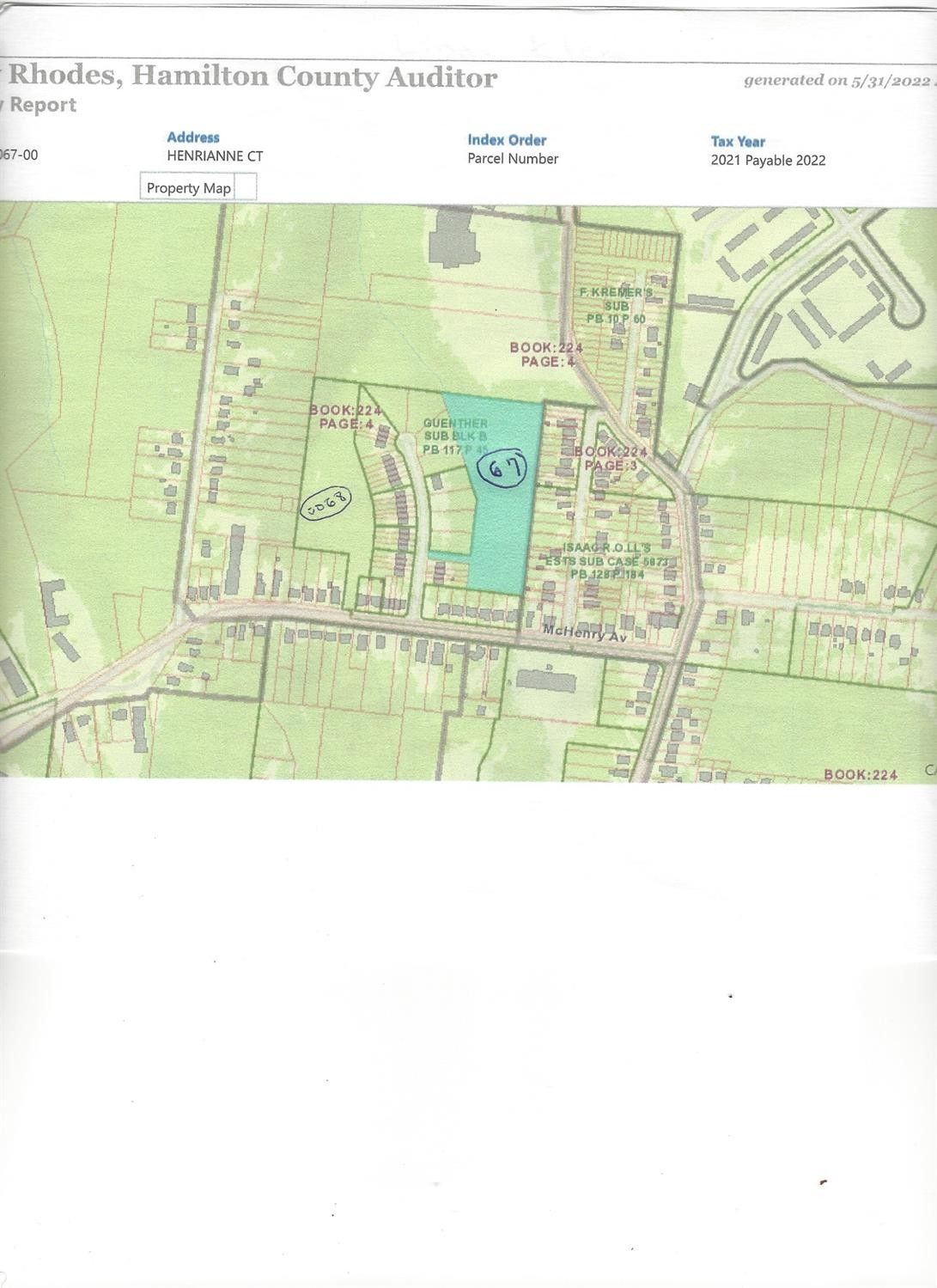 Cincinnati, Hamilton County, OH Undeveloped Land, Homesites for sale