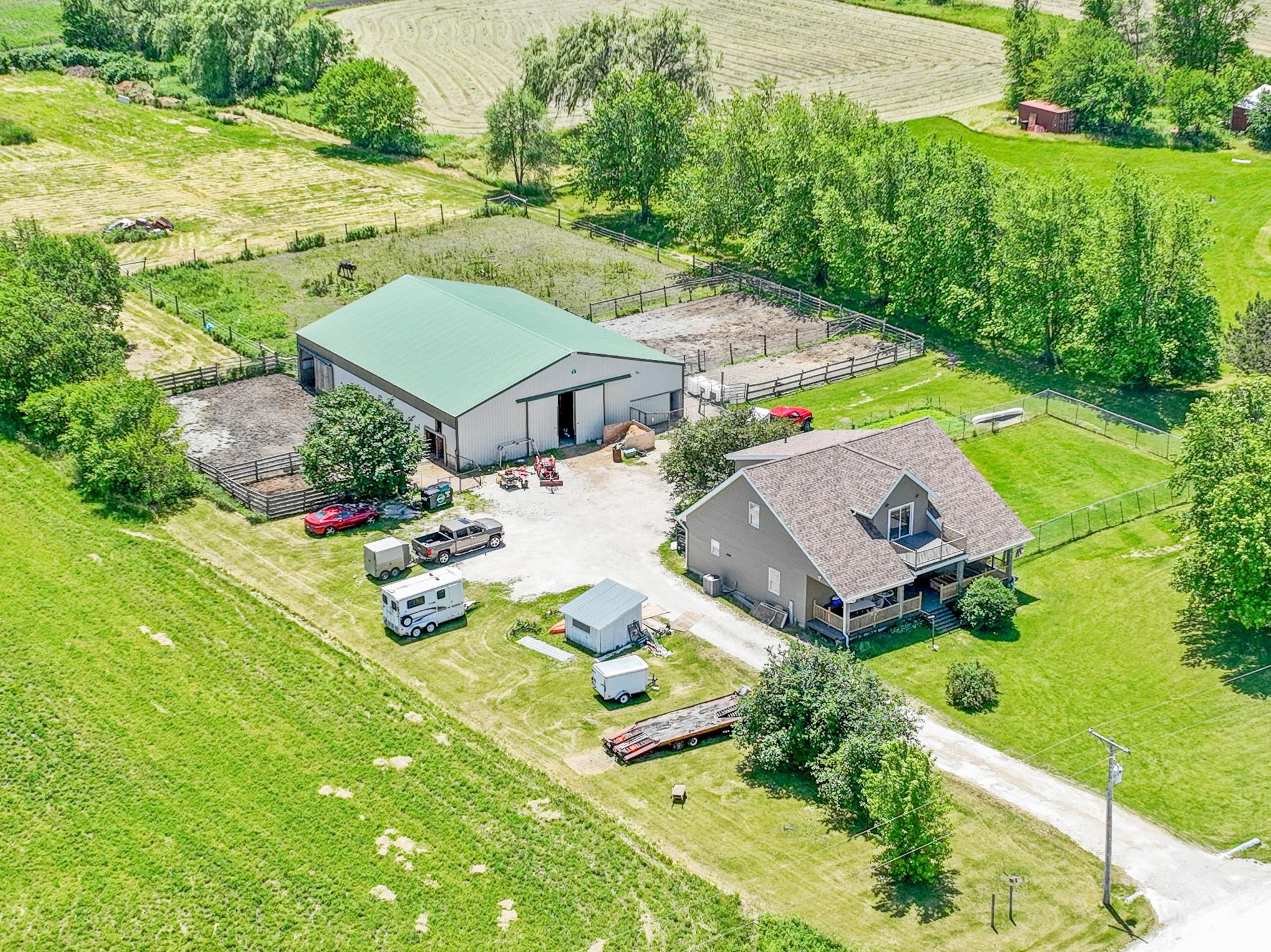 Leland, LaSalle County, IL Farms and Ranches, Horse Property, Homesites