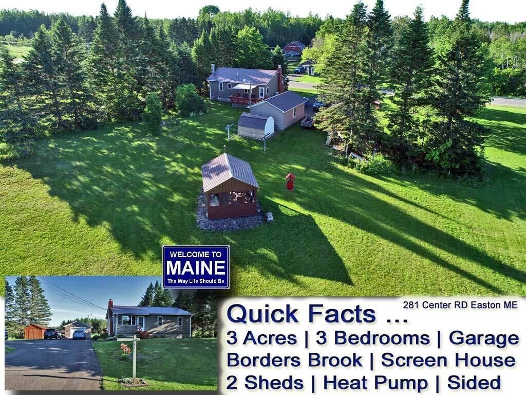 Easton, Aroostook County, ME Lakefront Property, Waterfront Property