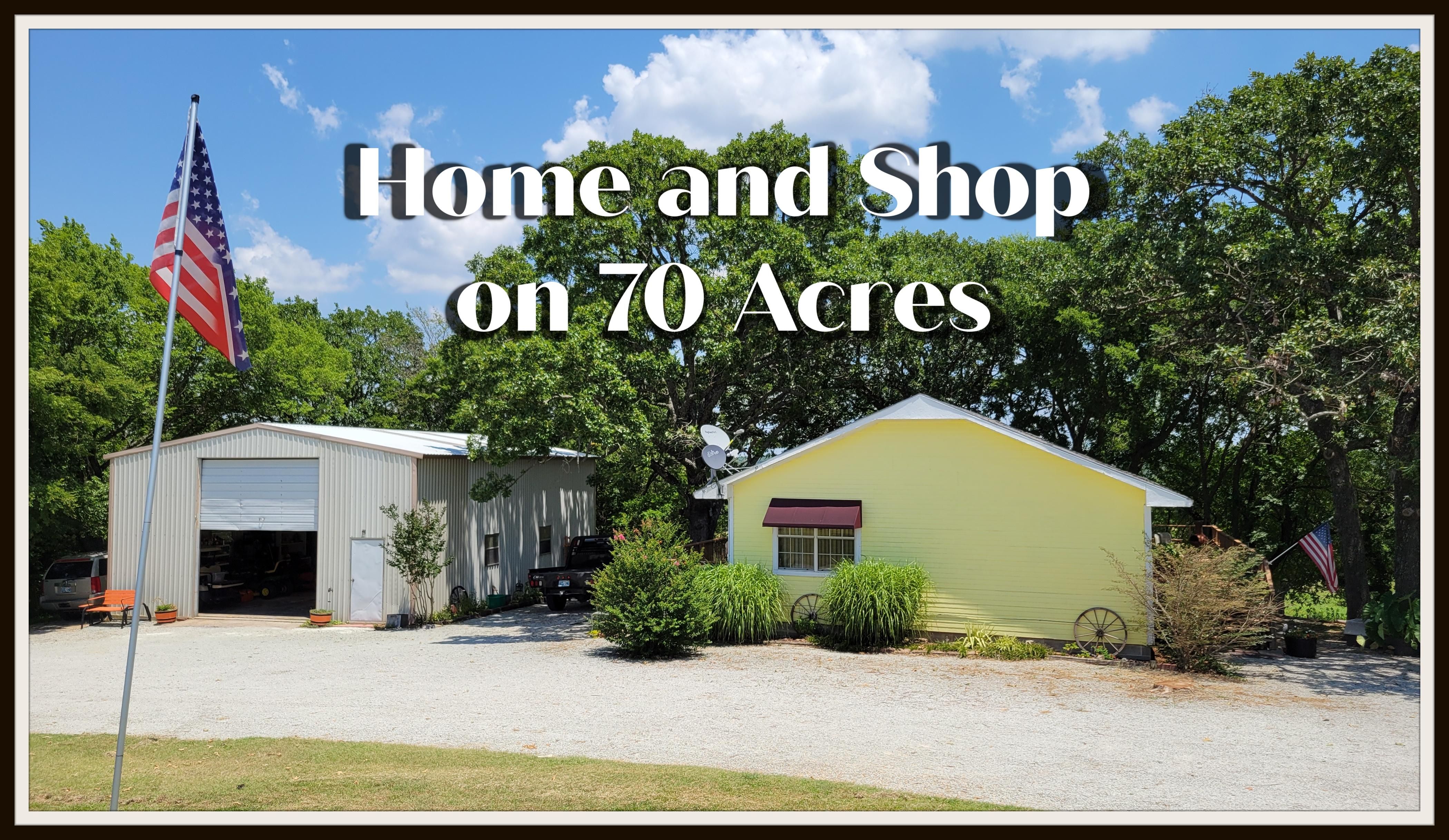 Ada, Pontotoc County, OK Farms and Ranches, House for sale Property ID