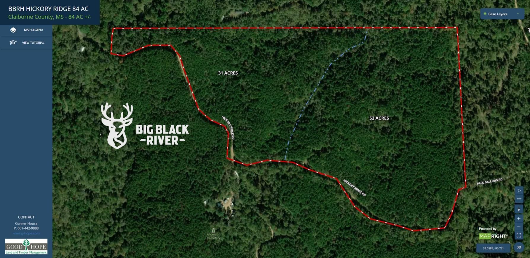 Utica, Claiborne County, MS Recreational Property, Timberland Property, Hunting Property for