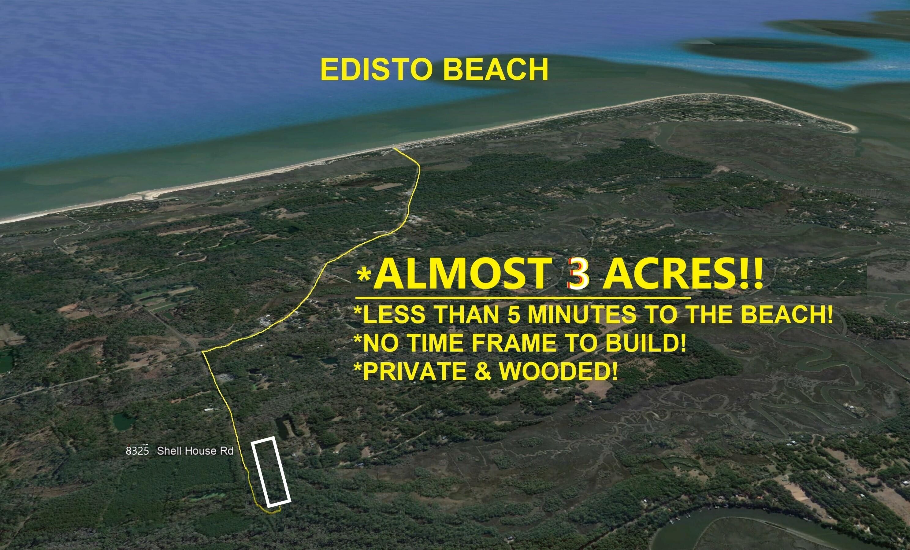 Edisto Island, Charleston County, SC Undeveloped Land, Homesites for