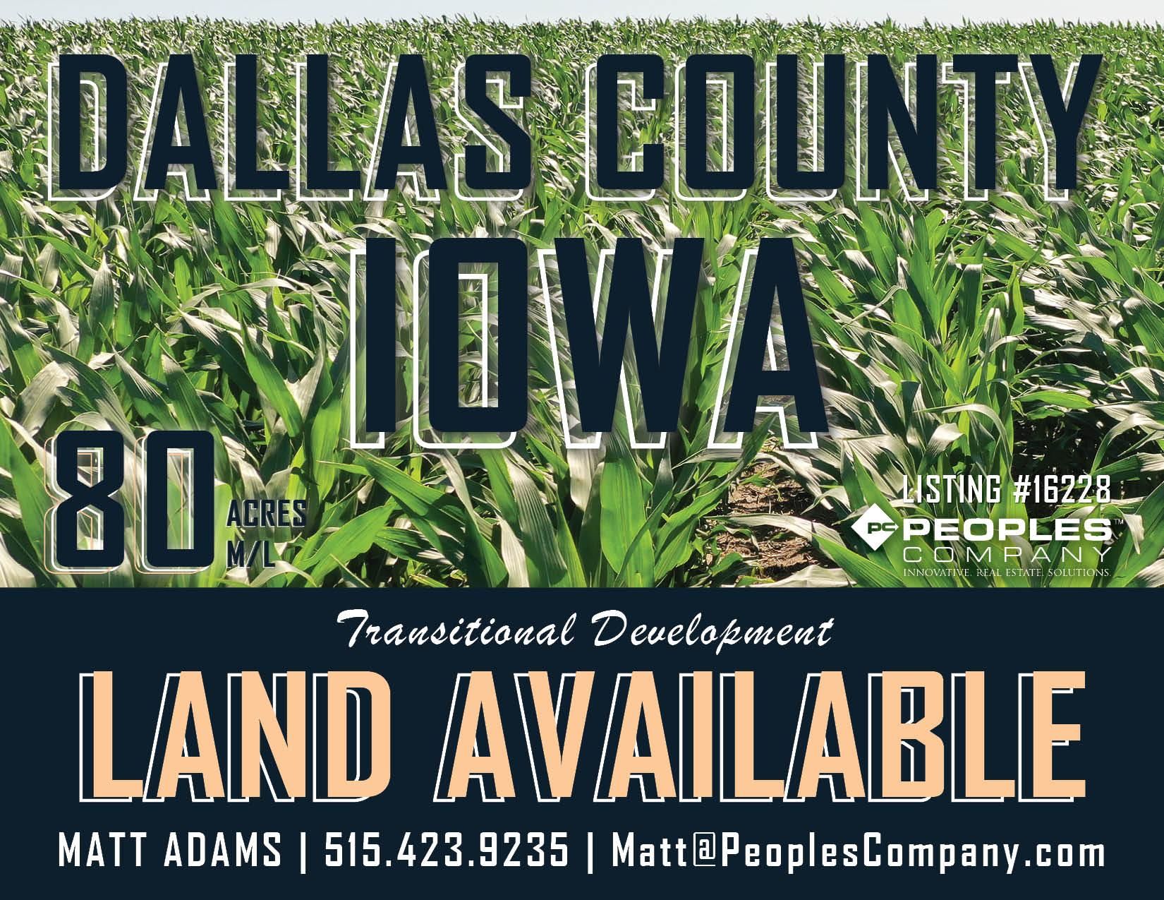 Grimes, Polk County, IA Farms and Ranches, Undeveloped Land for sale