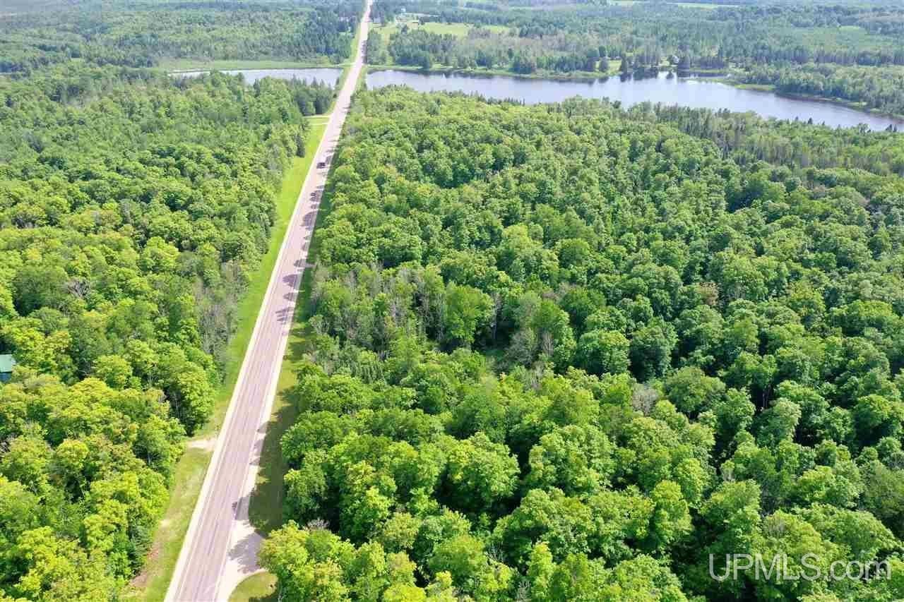 Germfask, Schoolcraft County, MI Undeveloped Land, Lakefront Property, Waterfront Property for