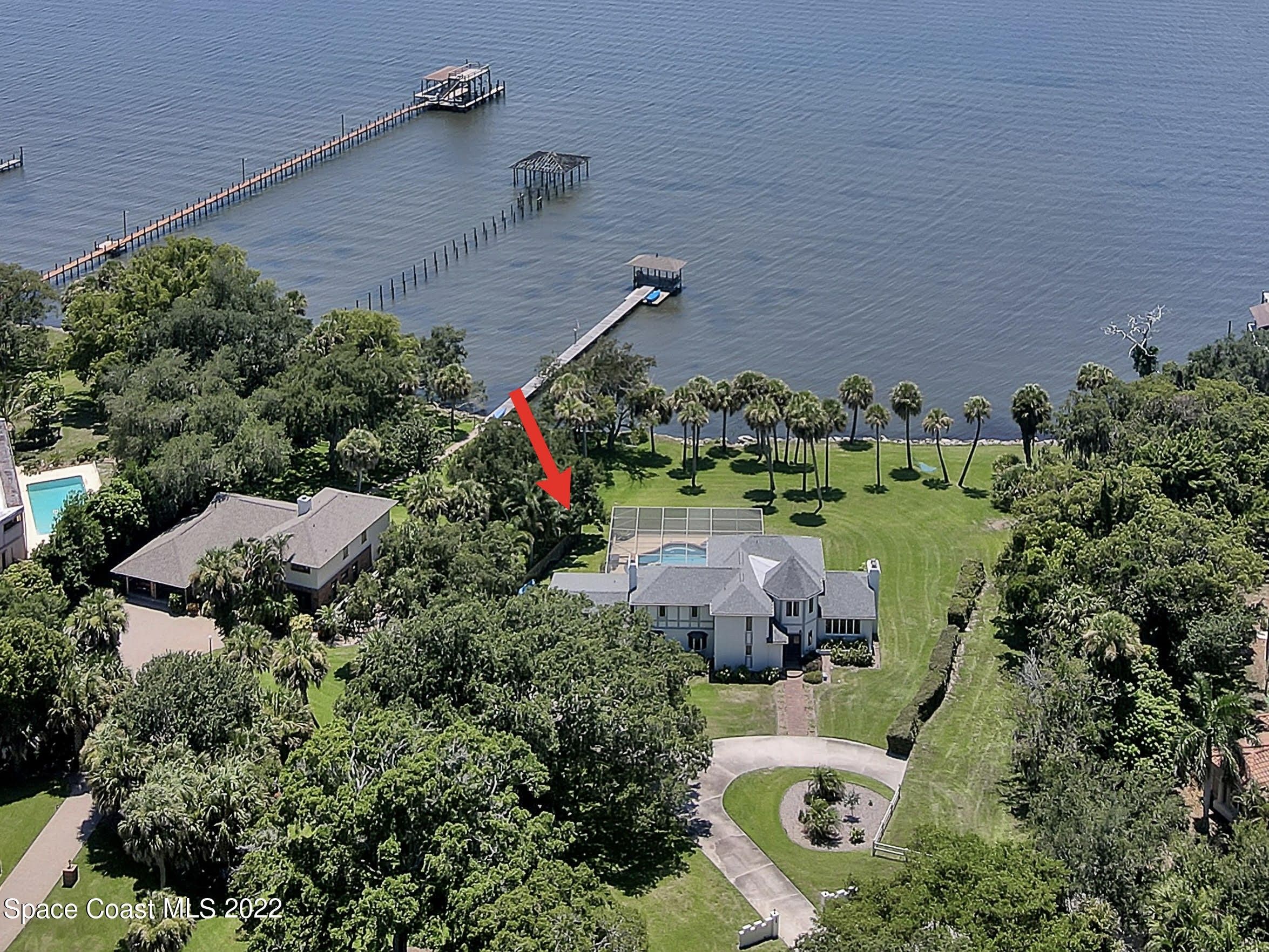 Merritt Island, Brevard County, FL Lakefront Property, Waterfront