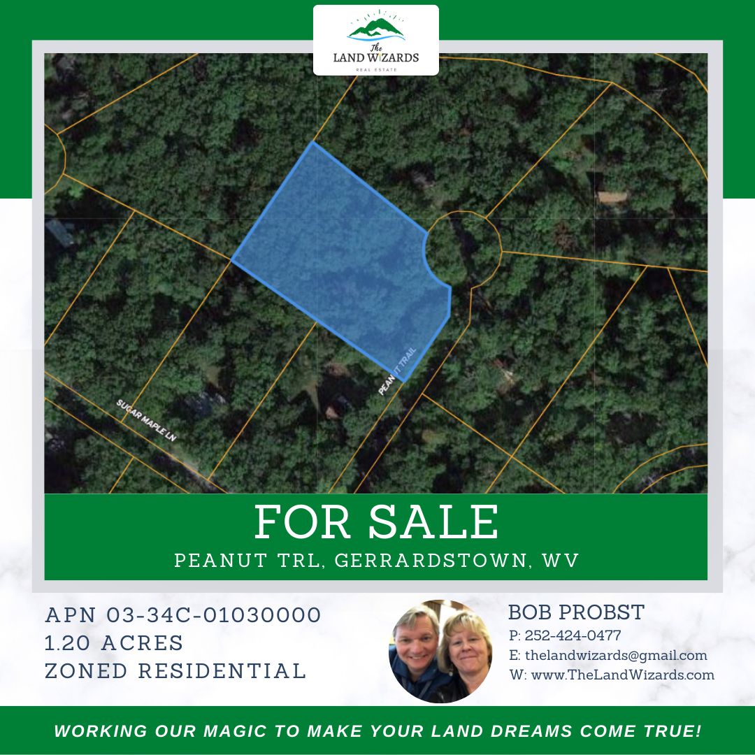 Gerrardstown, Berkeley County, WV Recreational Property, Undeveloped