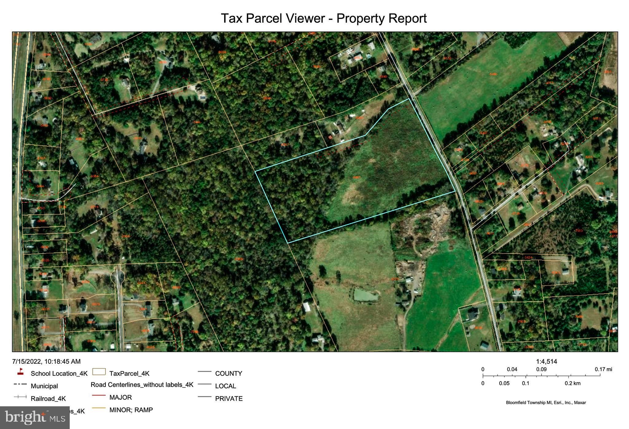 Bealeton, Fauquier County, VA Undeveloped Land for sale Property ID