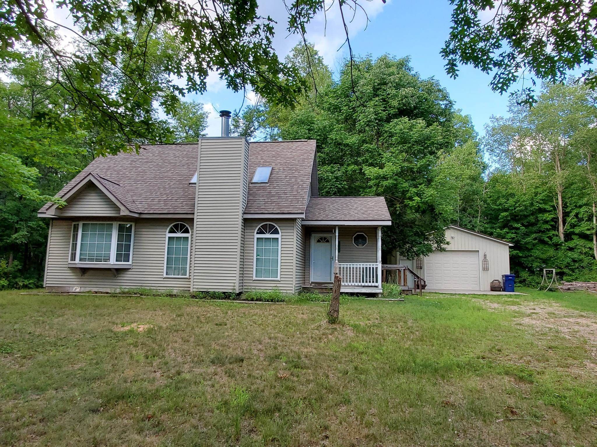 Lake, Clare County, MI Lakefront Property, Waterfront Property, House