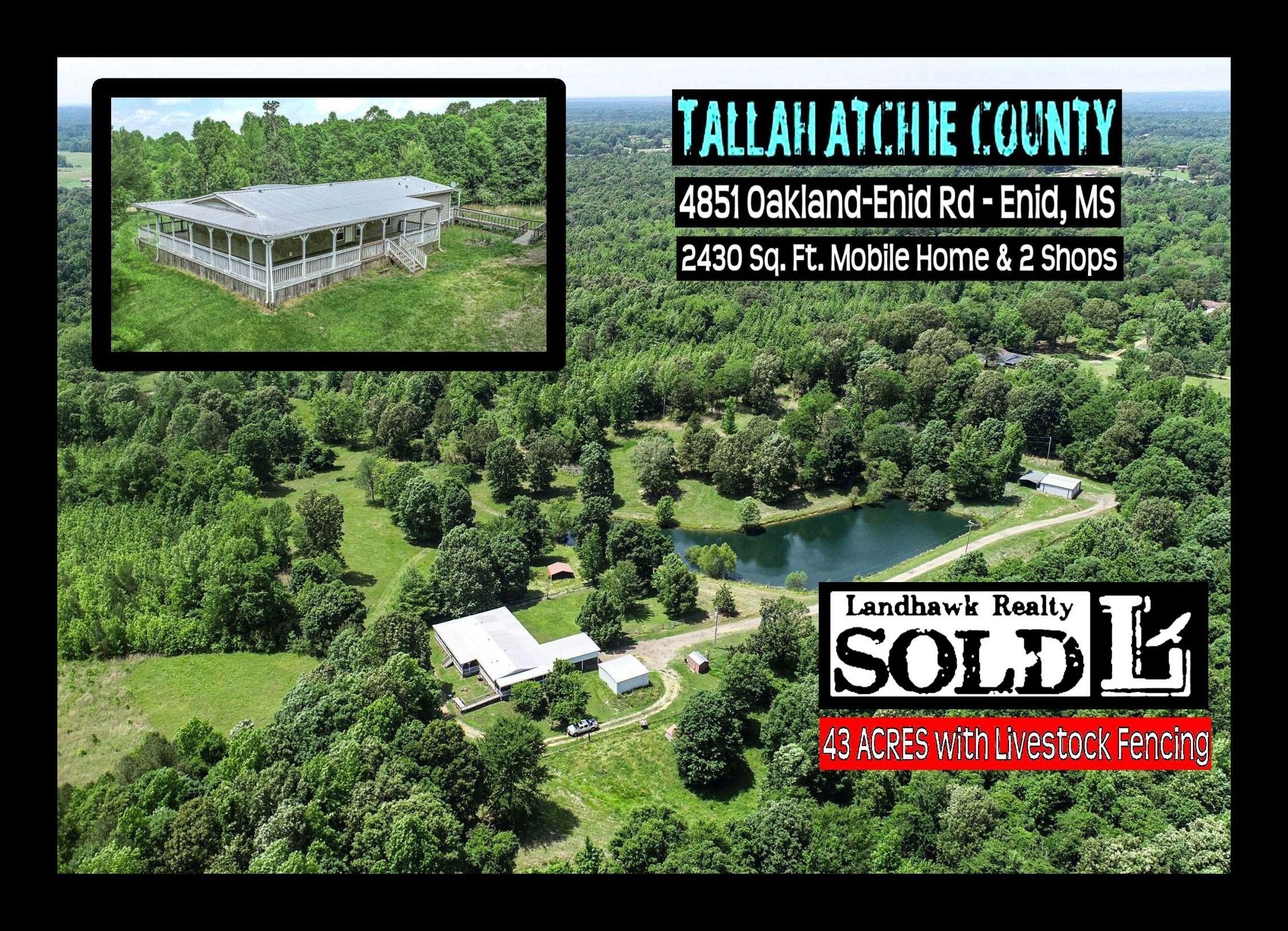 Enid, Tallahatchie County, MS House for sale Property ID 414425867