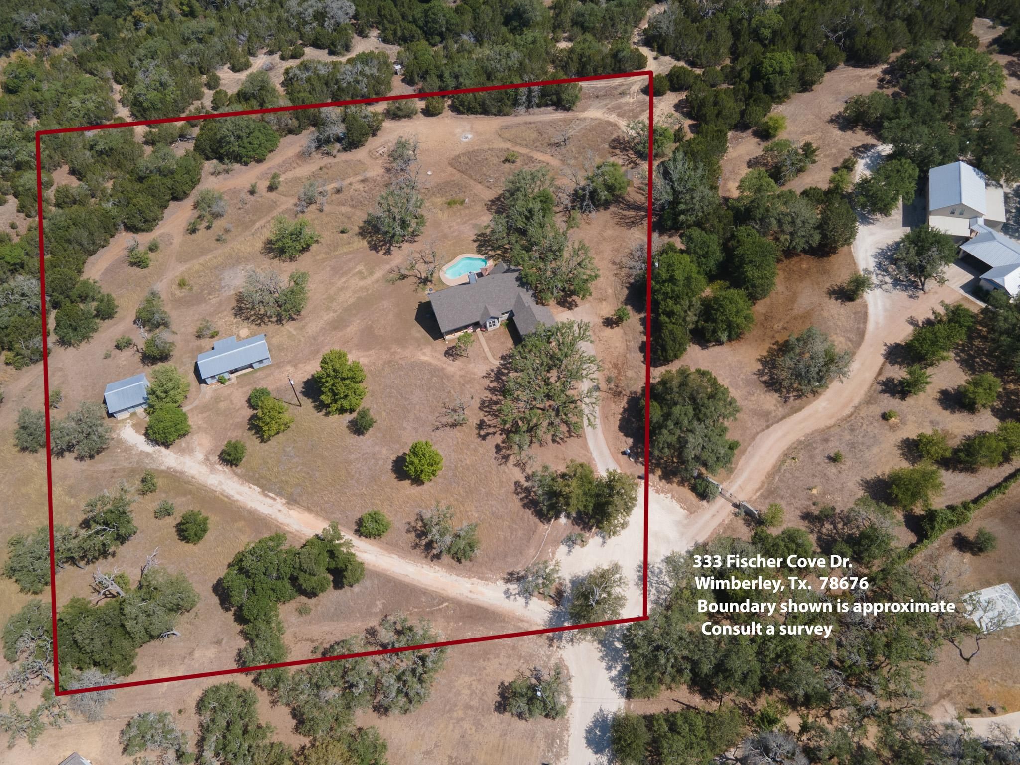 Wimberley, Hays County, TX Recreational Property, Horse Property, House