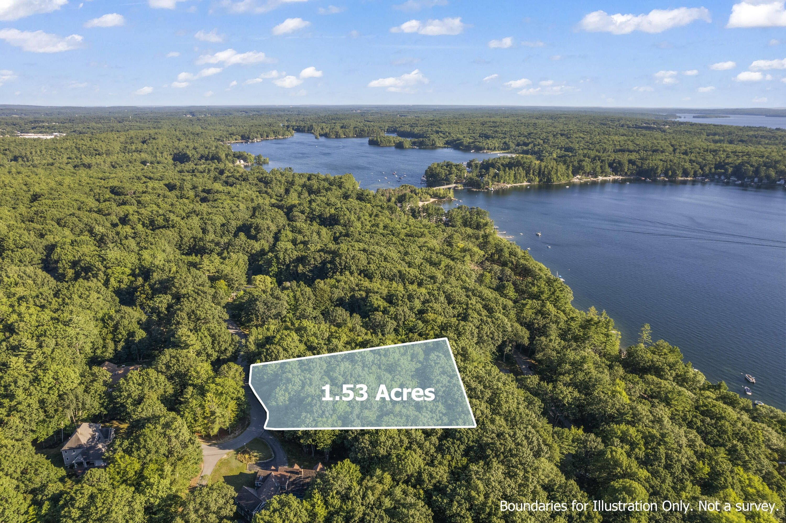 Windham, Cumberland County, ME Undeveloped Land, Lakefront Property, Waterfront Property