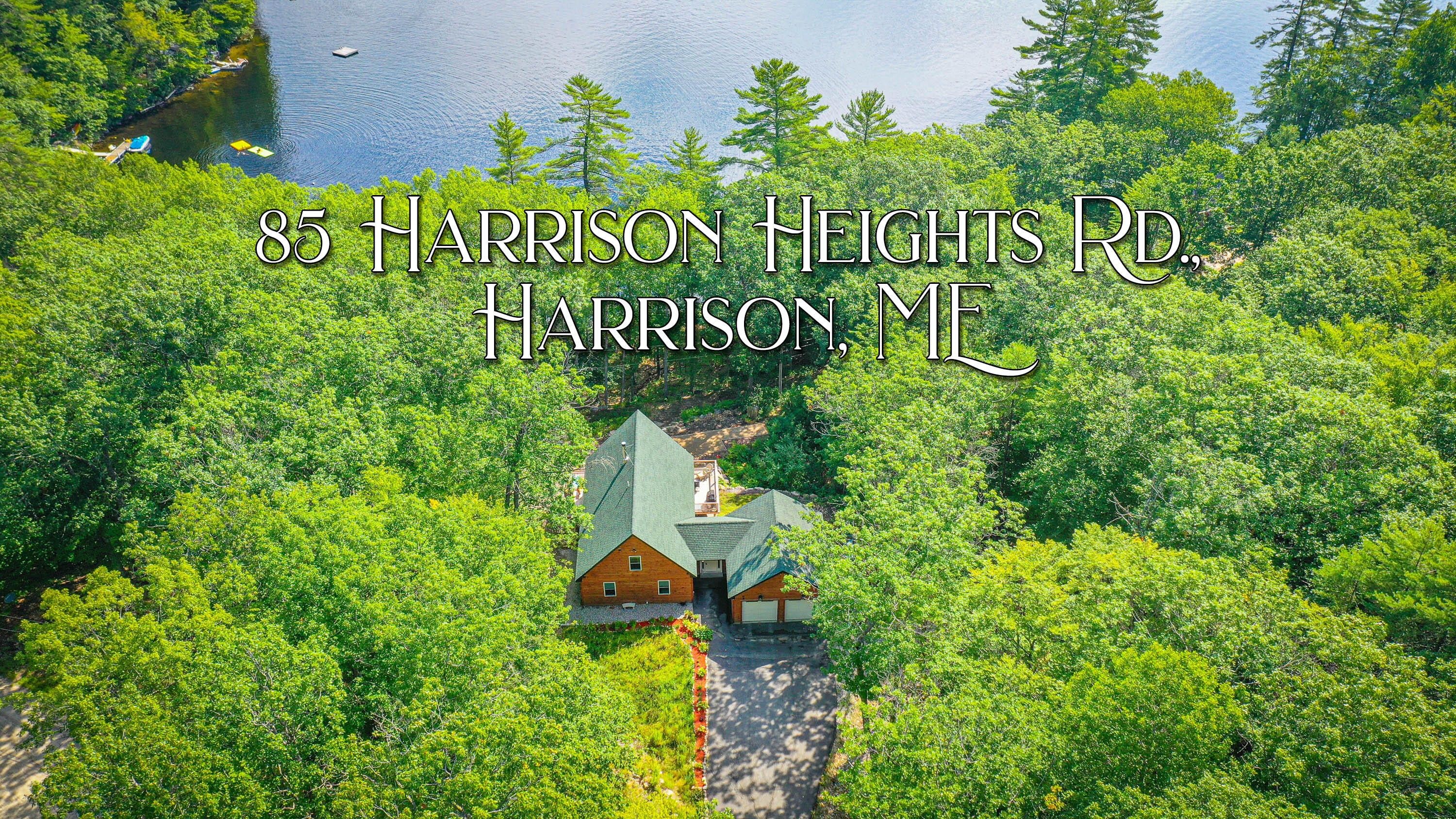 Harrison, Cumberland County, ME Lakefront Property, Waterfront Property