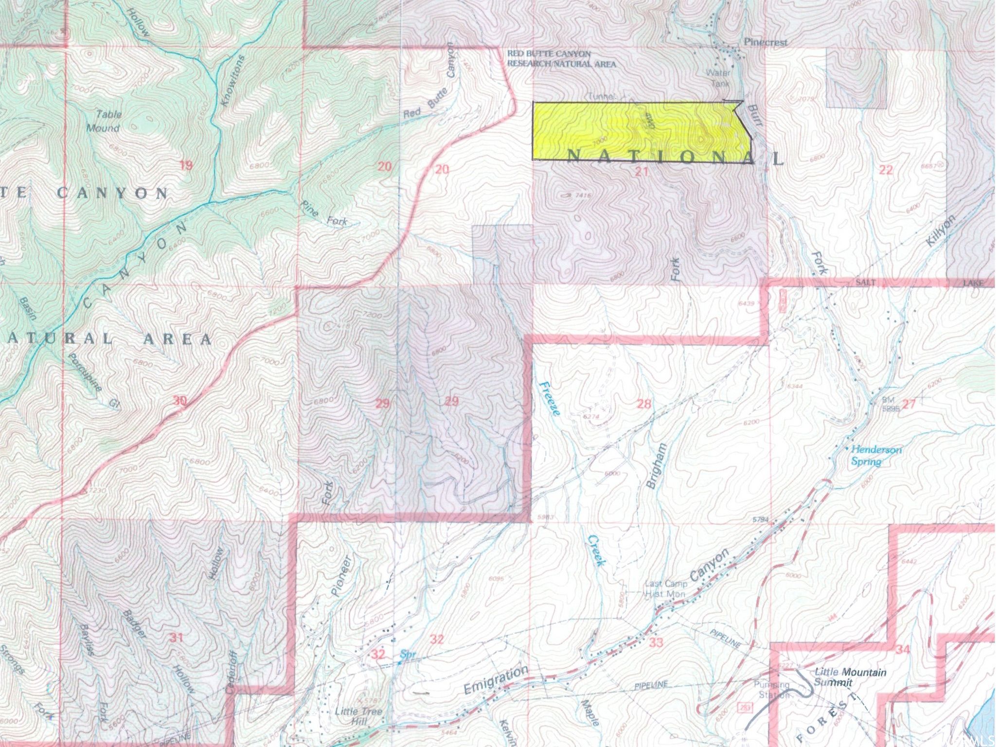Salt Lake City, Salt Lake County, UT Undeveloped Land for sale Property