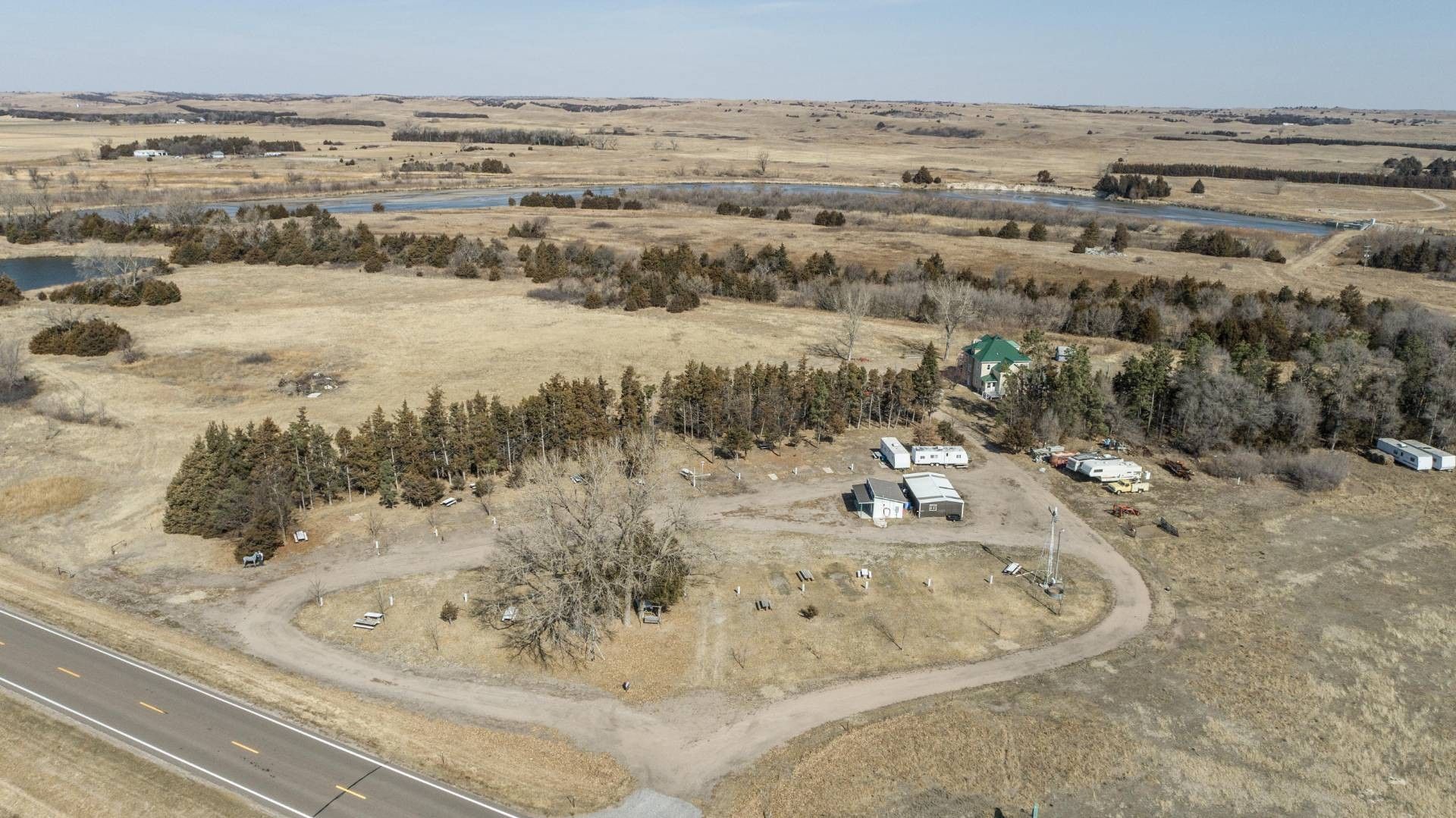 Taylor, Loup County, NE Lakefront Property, Waterfront Property, House