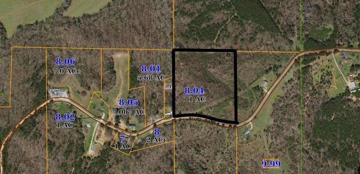 Dumas, Tippah County, MS Undeveloped Land for sale Property ID