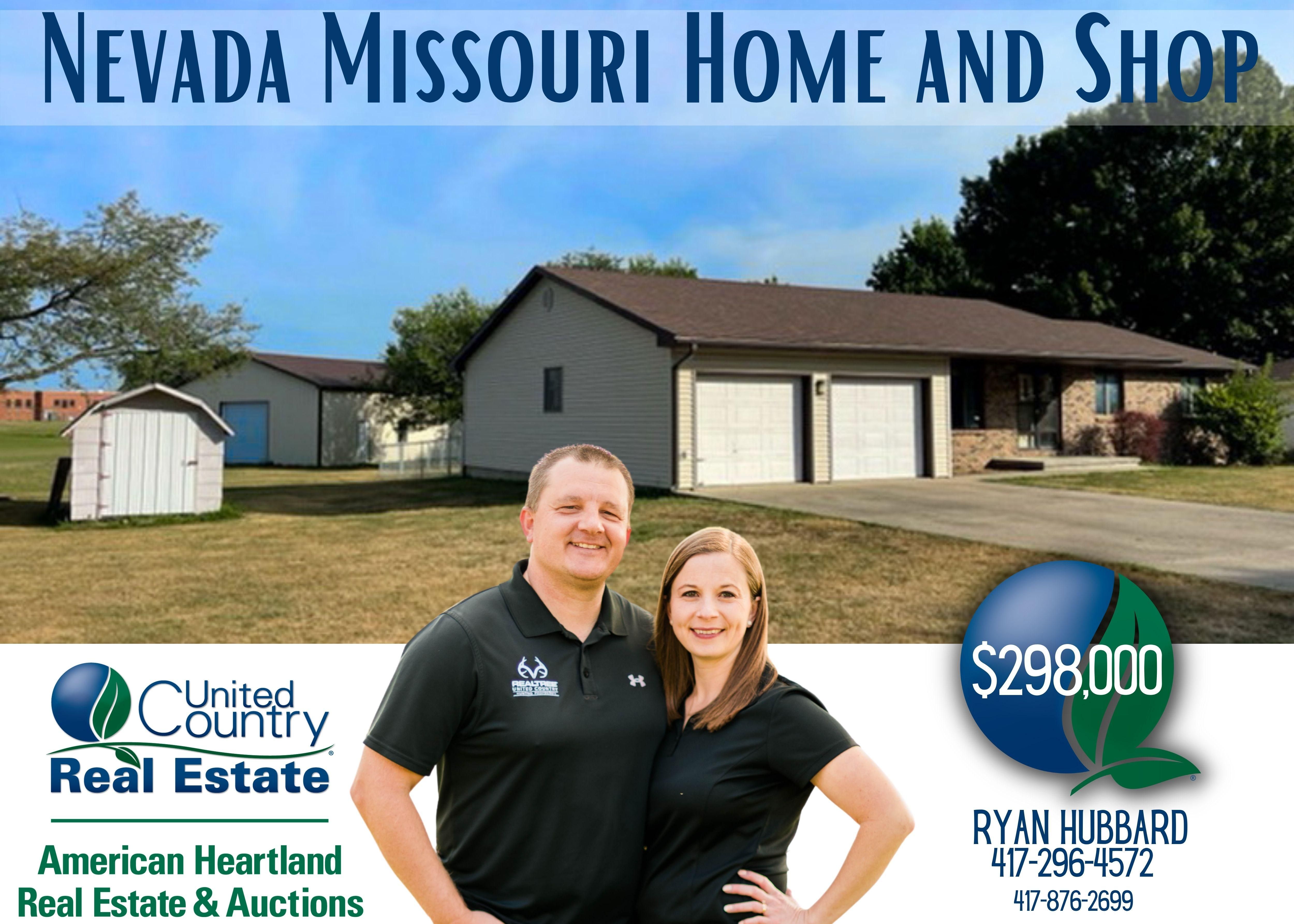Nevada, Vernon County, MO Recreational Property, House for sale