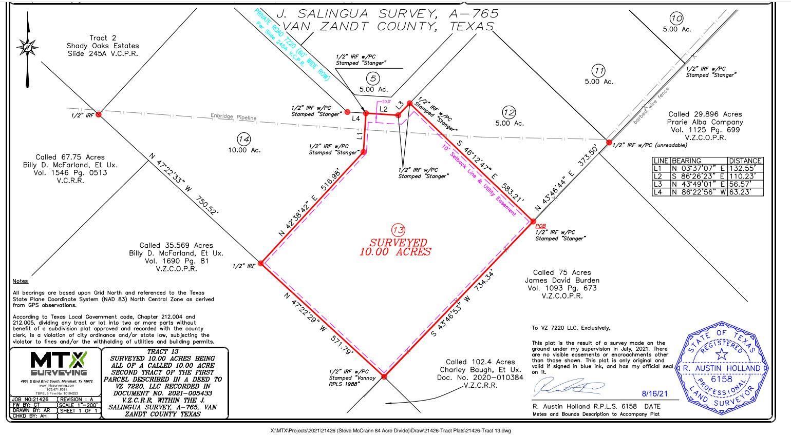 TBD Private Road 7220, Wills Point, TX 75169 MLS 20134601 LandWatch