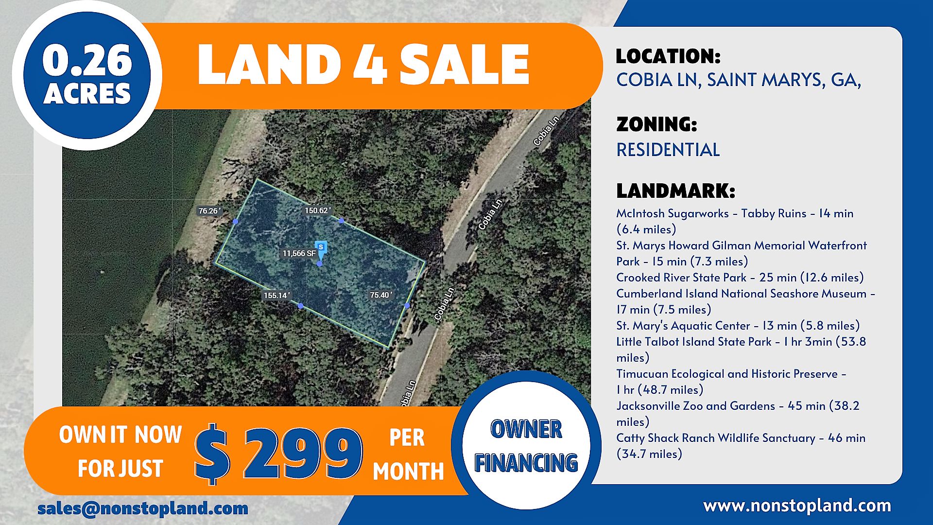 Saint Marys, Camden County, GA Recreational Property, Undeveloped Land